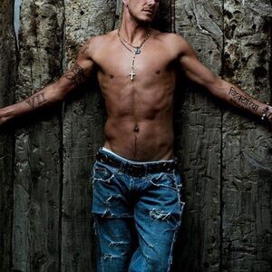 Dolce and Gabbana rare vintage “David Beckham”jeans.